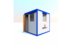 Бытовка Пост охраны КПП 2,5х2,5 RAL - отделка ЛДСП
