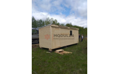 Бытовка деревянная эконом без тамбура Бытовка деревянная эконом без тамбура